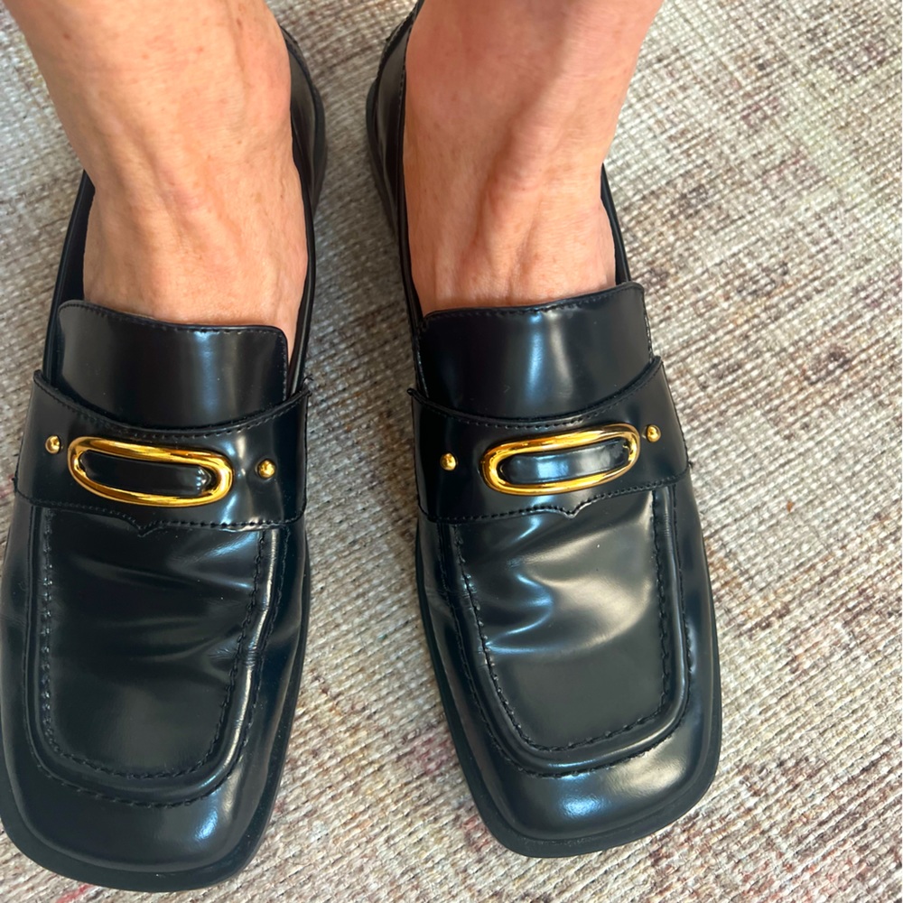 Black Loafers by MNG